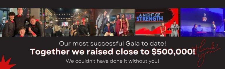 Our most successful Gala to date! Together we raised close to $500,000.