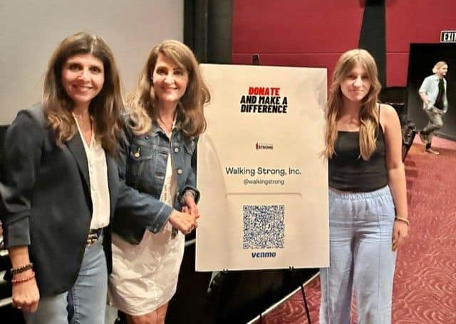 Big Fat Greek Fundraiser for Walking Strong Valerie Pappas Llauro, Nia Vardalos and Elena Llauro