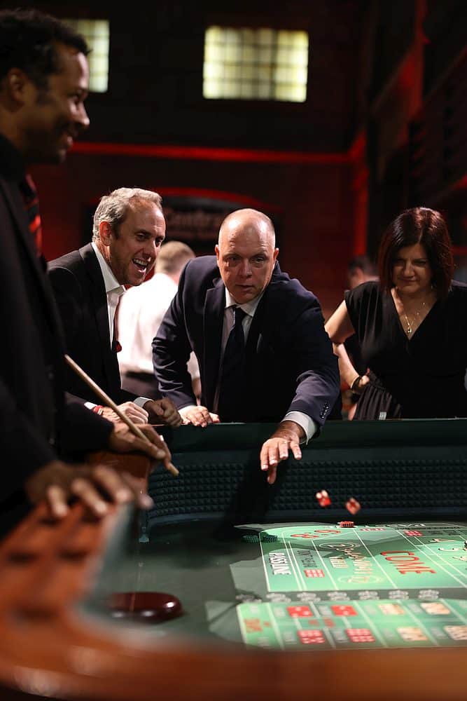Casino games at the gala